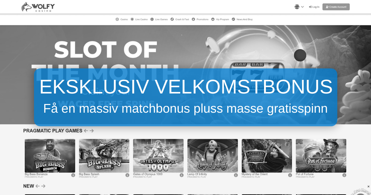 Wolfy Casino Norge
