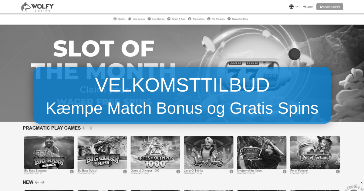 Wolfy Casino Danmark